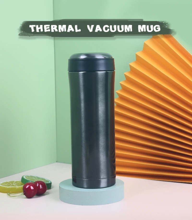 Gift Thermal Vacuum Mug Portable Hiking Water Bottle  400ml