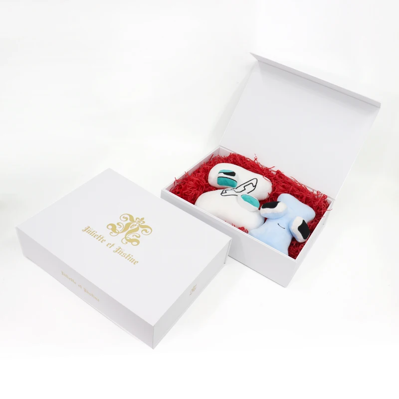 Premium Large Hard Cardboard Book Type Folding Paper Box Foldable Luxury Packaging Magnetic Closure Gift Box For Clothes Package