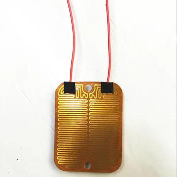 220V 12V Adhesive Polyimide Thin Film PI Heater Flexible Heating Pad