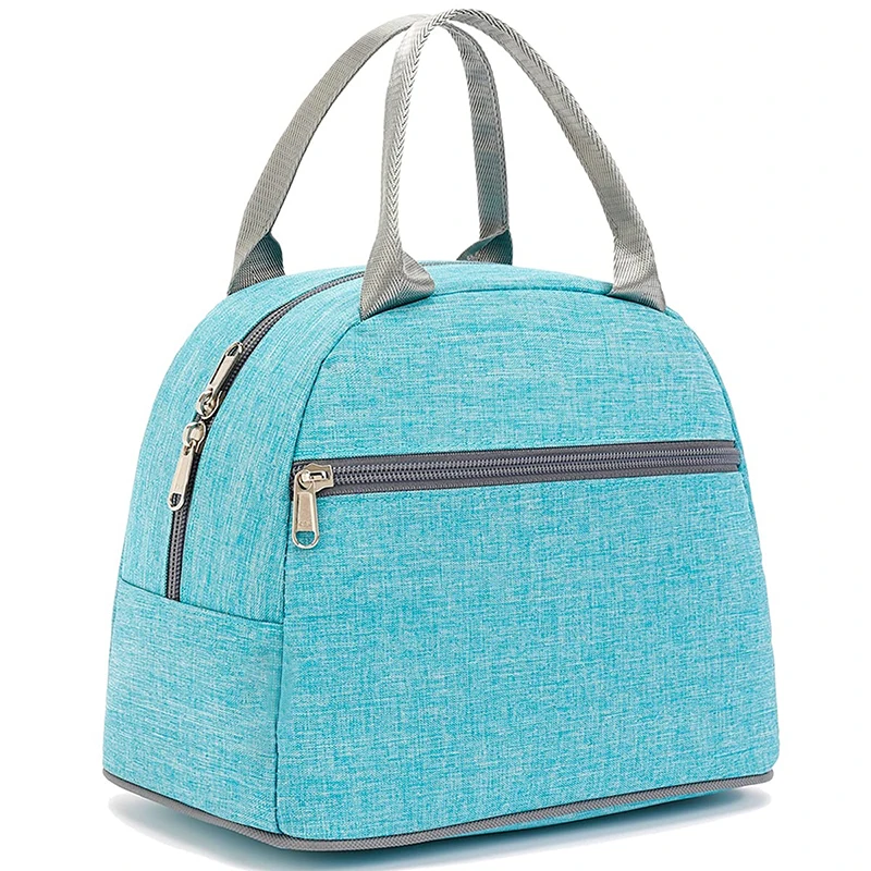 Insulated Lunch Food Box Bags For Kids Zipper Cute Waterproof Thermal Picnic Tote Cooler Bag Insulated Lunch