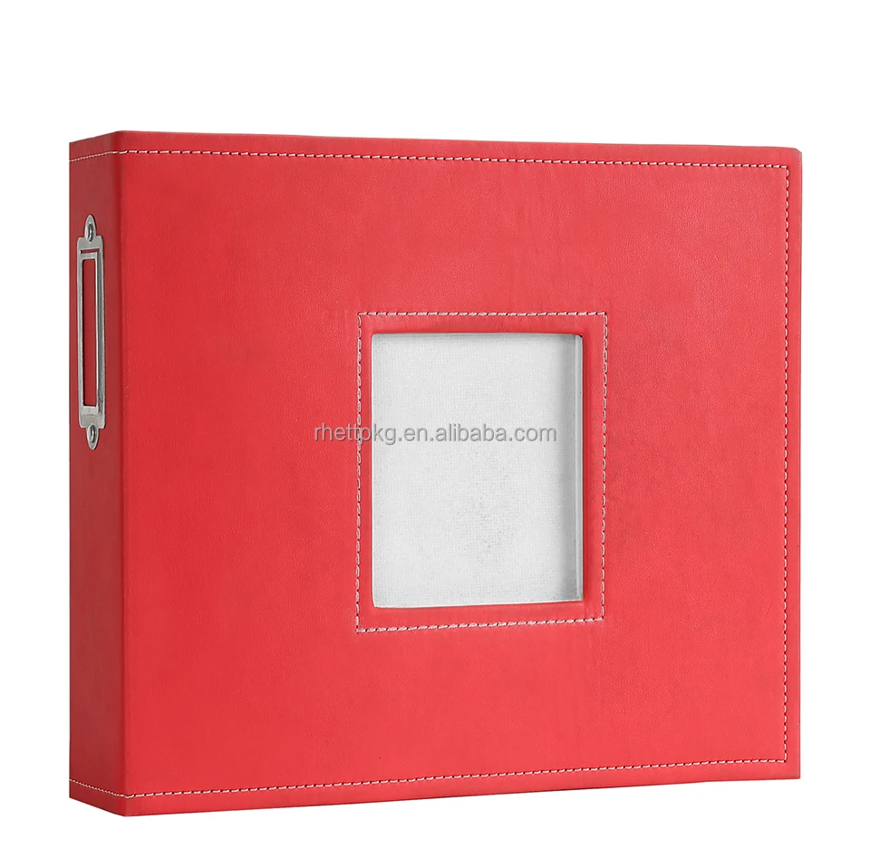 Manufacturer Linen/Plastic Cover Memorial Hardcover/Soft Cover Photo Album For Supplies And Stationery