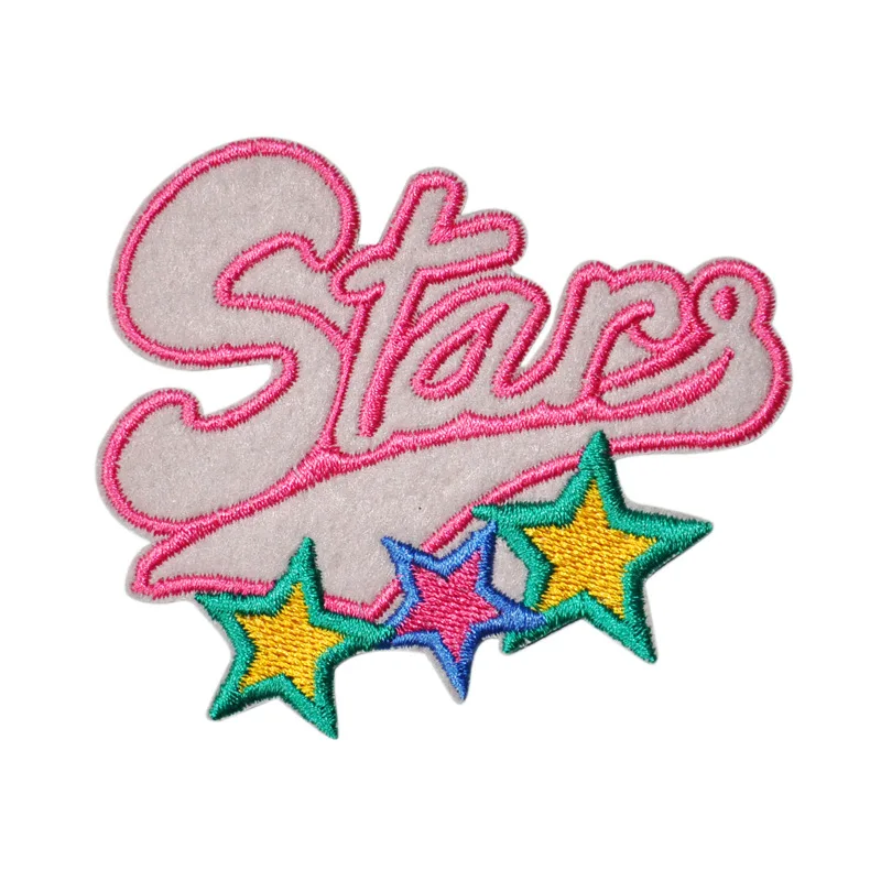 Embroidery Patch Label With Die Cut Technology For Kids Tiger Embroidery Woven Patch