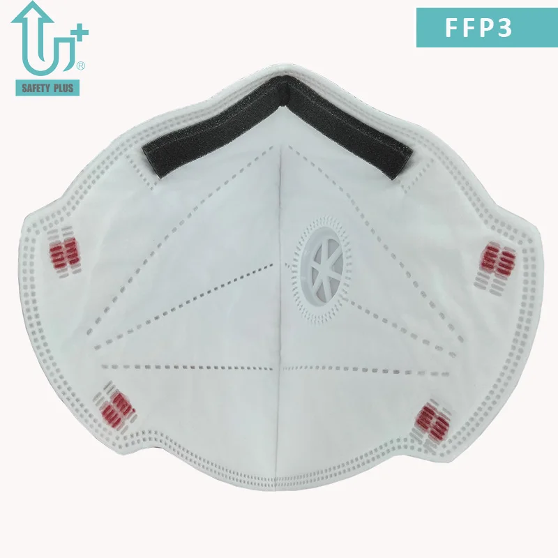 Wholesale Butterfly-shaped Industrial Mask FFP3 Activated Carbon Respiratory Valve Headgear Dust Masks Anti-Dust Mask Respirator