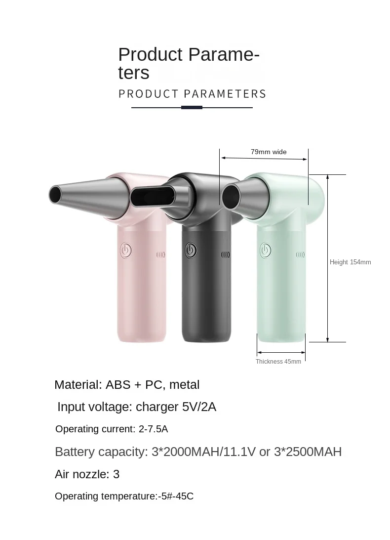 OEM price Mini Turbo Jet Fan Blower 52mm jet engine table fan price of jet fan