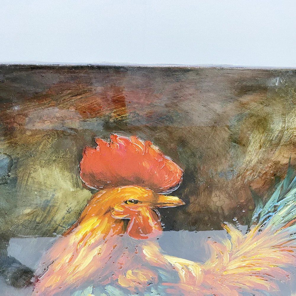 Beautifully Crafted Wholesale Abstract Canvas Wall Art Showcasing Vibrant Paris Scenes with Artistic Knife Painting Details