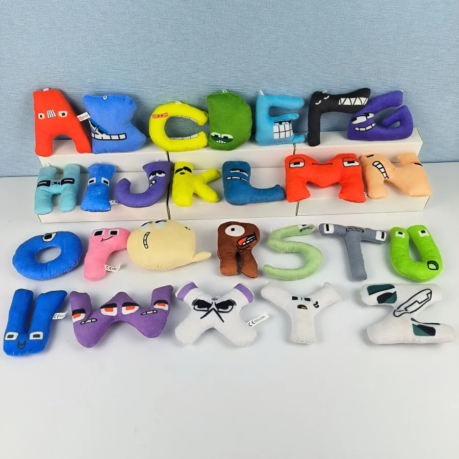 Featured Gifts Creative Plush Alphabet Lore Letter Toys Improve Kids Cognitive Abilities