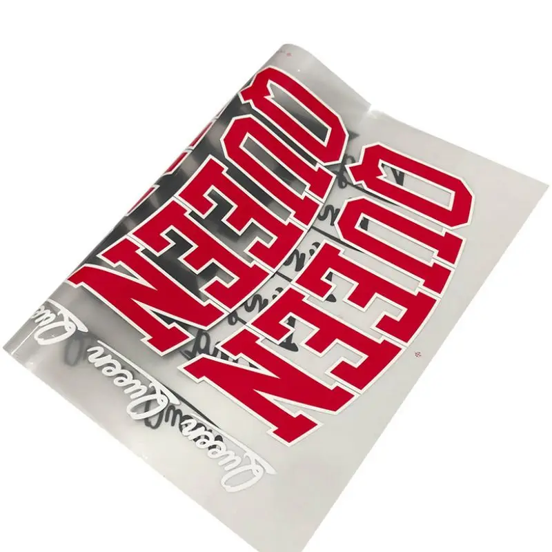 Wholesale heat transfer stickers for t shirts diy dtf heat transfer stickers for t-shirt jeans