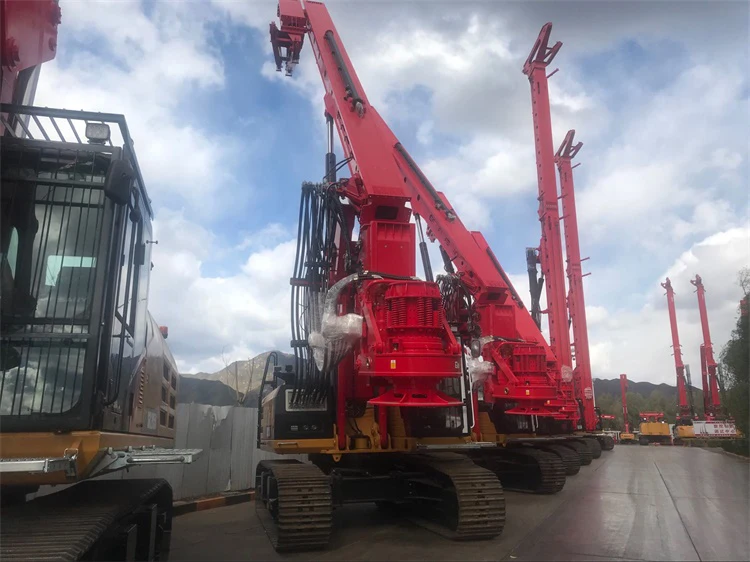 SR175-S Drive Geotechnical Percussion Head Hydraulic Piling Machine Borehole Rotary Drilling Rig with Factory Price