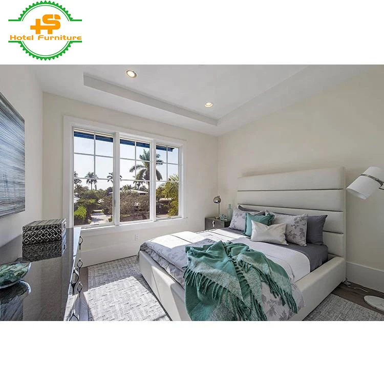 
HS-N16 European style luxury Foshan factory direct 5 star grand Hyatt vip wooden hotel furniture set 