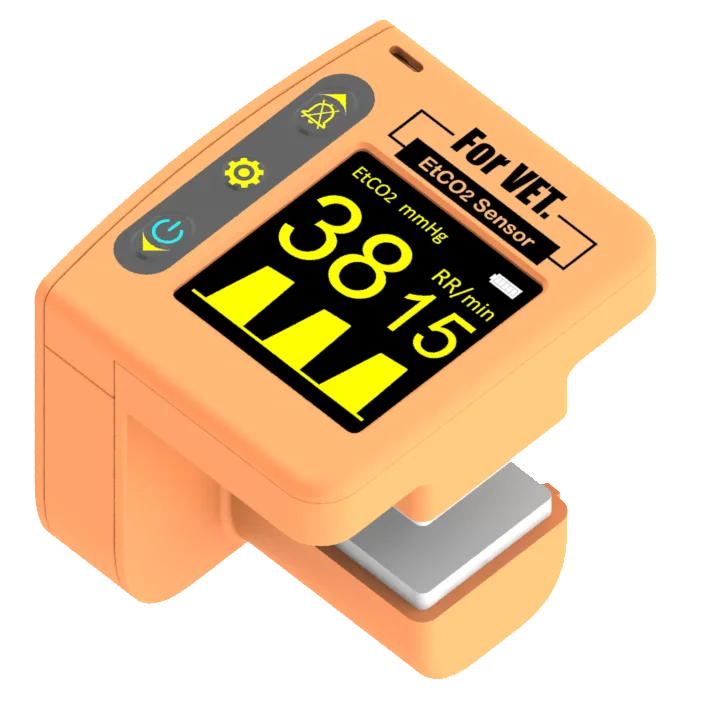 
Veterinary medical portable EtCO2 sensor Capnograph 