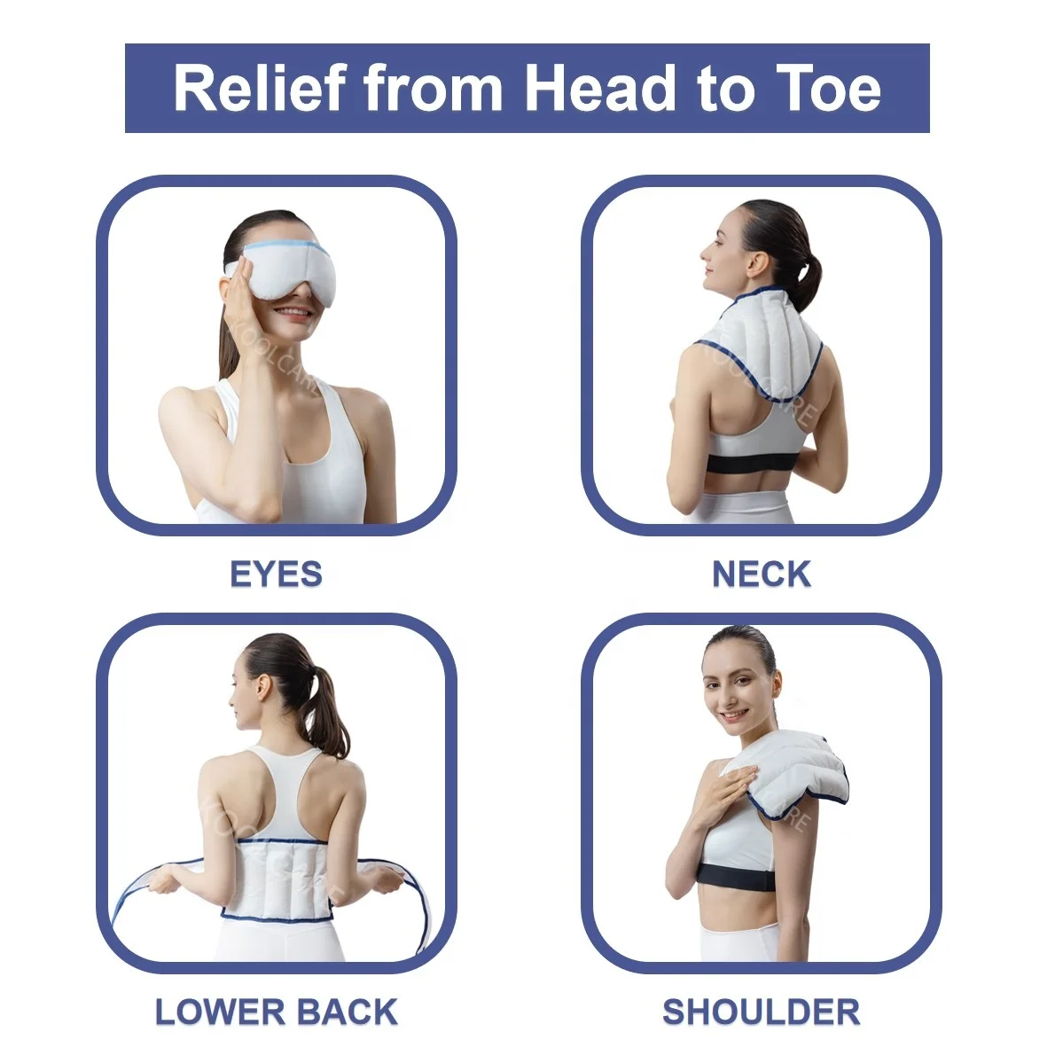 Trending Products 2022 New Arrivals Custom Medical Moist Heat Eye Compress Heat Wrap Dry Eye Mask For Eye Care