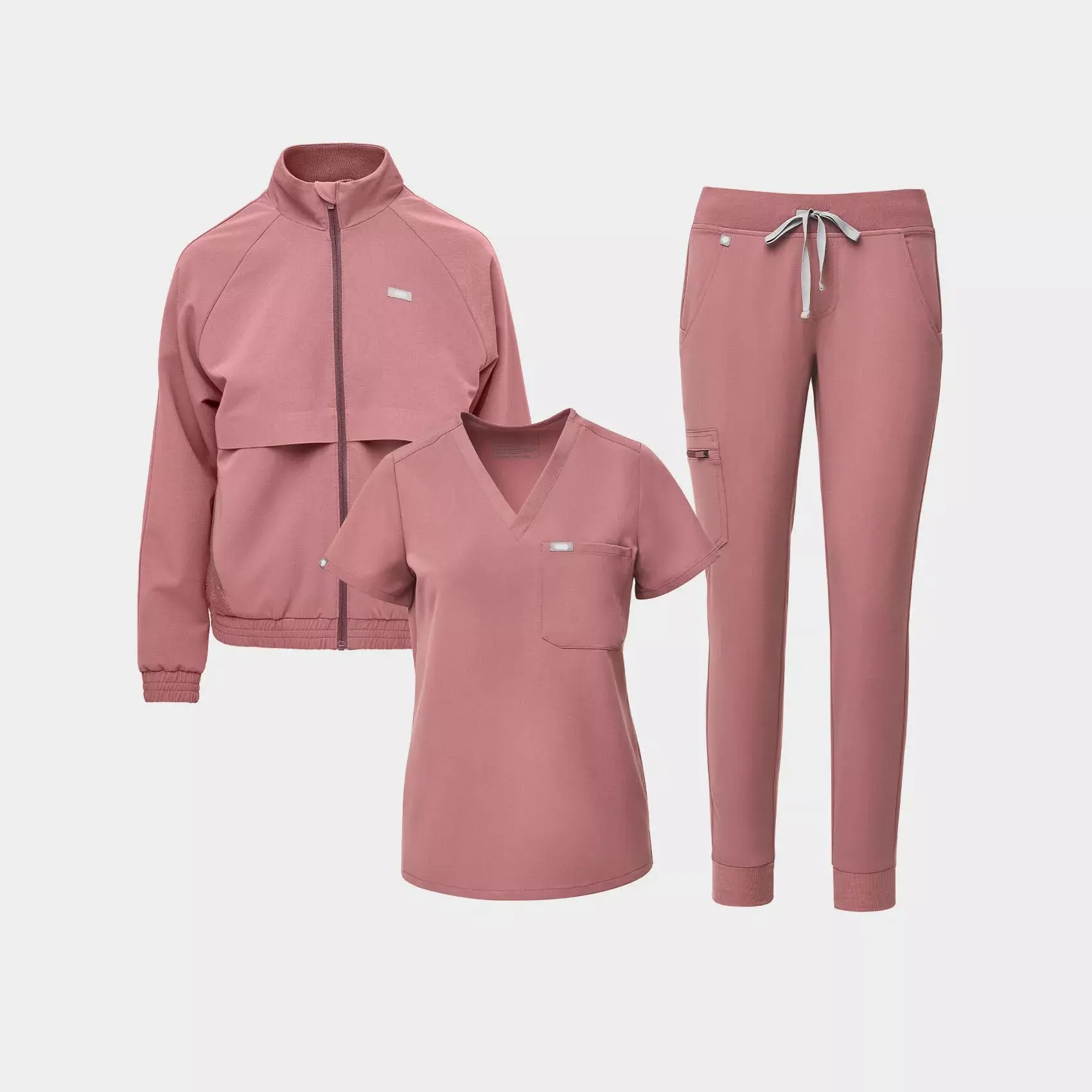 Bestex Customize Medical Nursing Jogger Scrubs Hospital Nursing Uniform Woman Top Scrub Suit Scrubs Uniforms Sets Fashionable