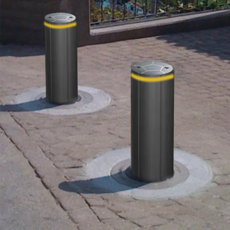 Traffic Borne De Voiture Coffre-Fort Avec Bornes Bollards Automatic 316 Bornes En Acier Retractable Bollard