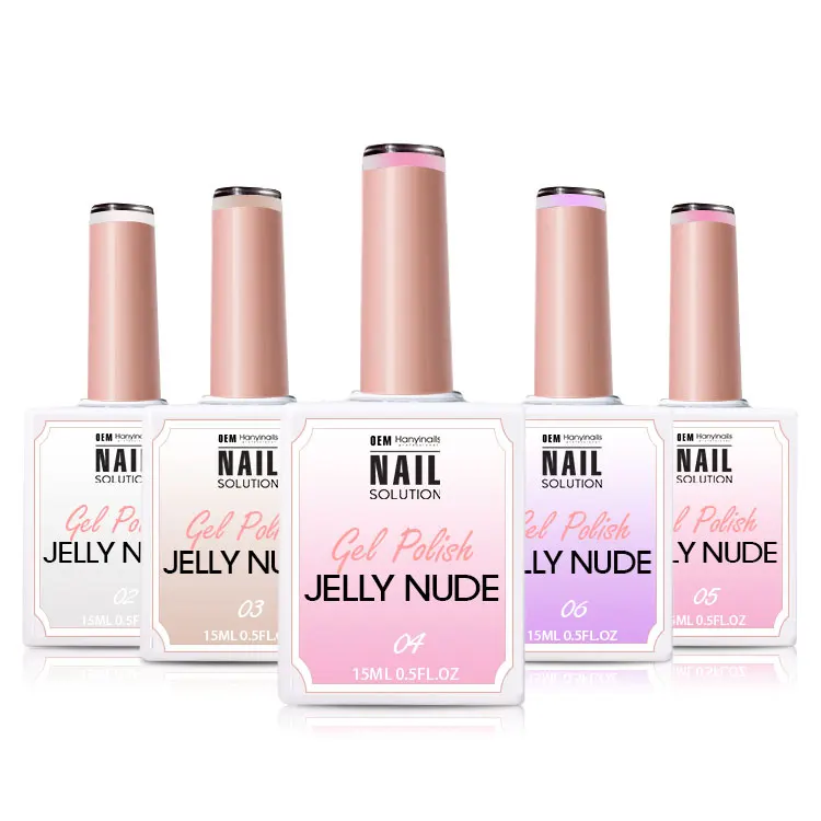 New Supplies Gel Polish Kit Hemma Free Gel Nail Jelly Polish Set