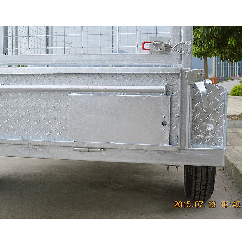 GINO Chinese Imported Horse Floats Trailer Single Axle Fully Welded Trailer