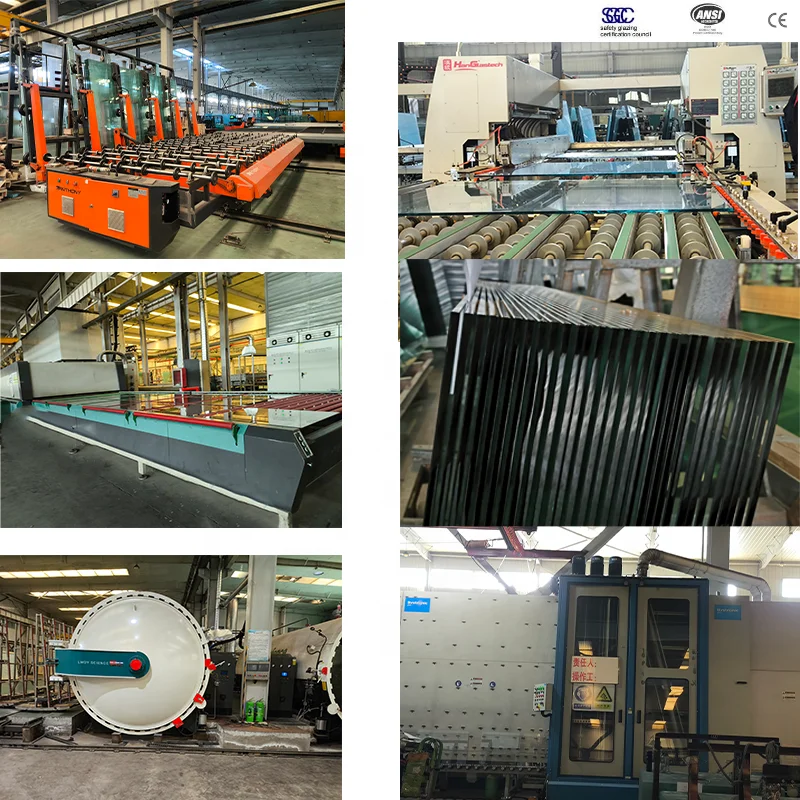 building glass price factory wholesale 4mm 5mm 6mm 8mm 10mm 12mm 15mm 19mm custom clear fully tempered toughened safety glass