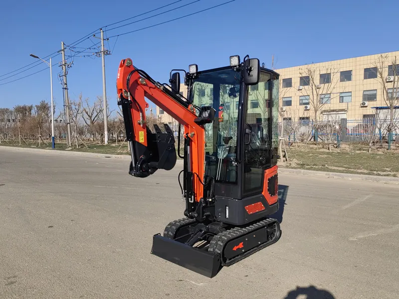 LX12-9B 1200kg mini excavator with close cabin cheap excavator for sale