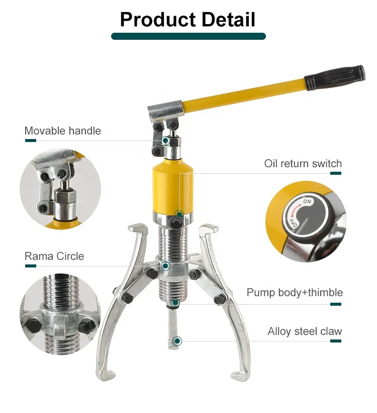 
mini hydraulic puller DYF-5 Hand gear puller 
