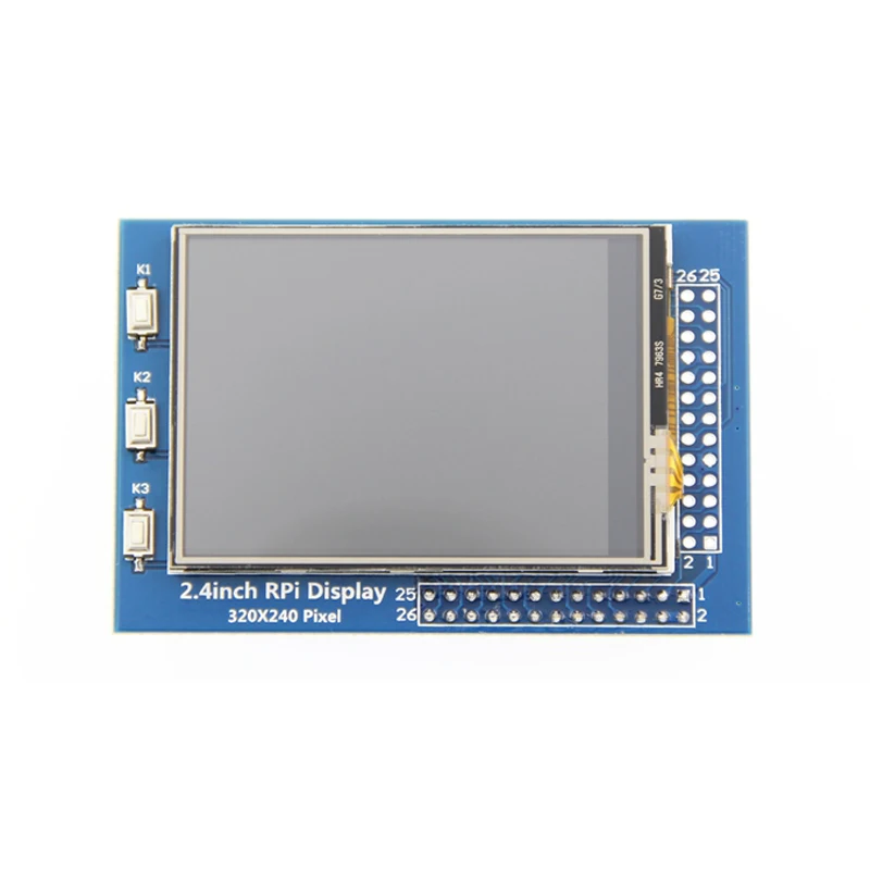 Hot selling 320x240 Driver IC ILI9341 2.4 inch TFT SPI LCD module screen display for Raspberry Pi