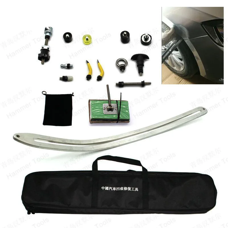 
car fender repair tool set Auto Body Ding Dent Repair Rod Hook tools set 
