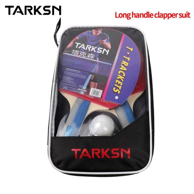 
TARKSN Table tennis bat finished product made of pure wood , 2 pack home entertainment edition Professional, table tennis bat 