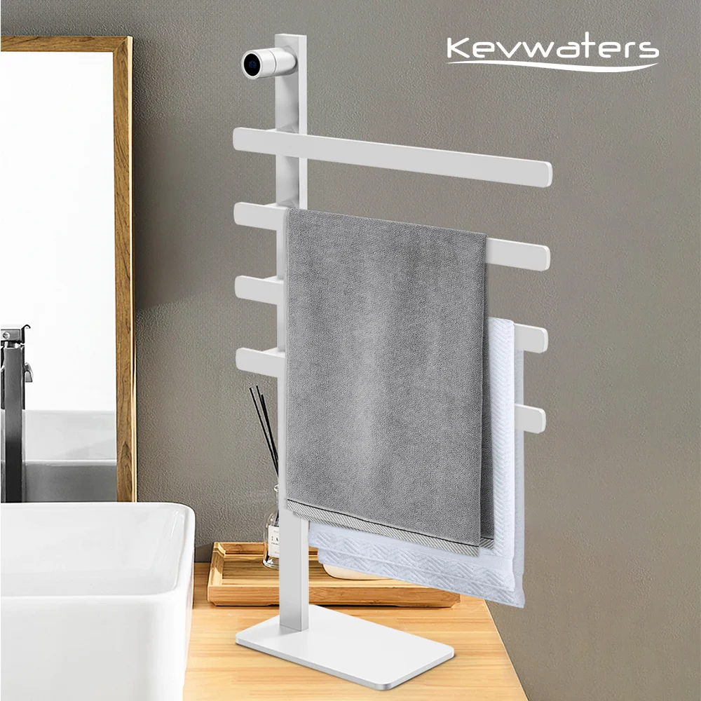 High Quality Stainless Steel Heated Towel Rack Modern Freestanding Spa Warmer for Sterilize