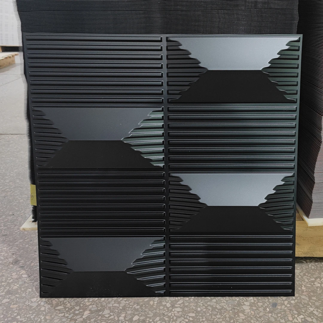 3D Wall Stickers Panels Embossed Wooden Art Panel Wall Board Home Background Decoration Panels