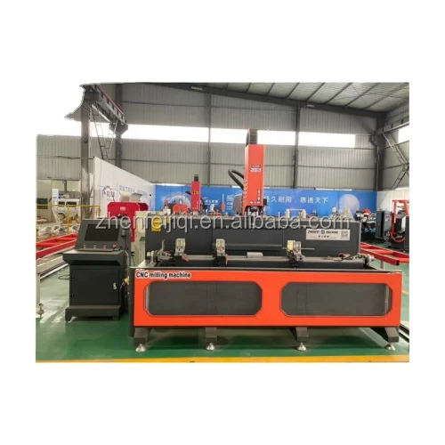 Jinan 3 Axis CNC Drilling and Milling Machine for Aluminum Profiles