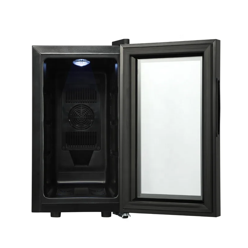 Jc-23C1 Hot On Amazon Spanish Cedar Shelves Electronic Thermoelectric Cigar Fridge