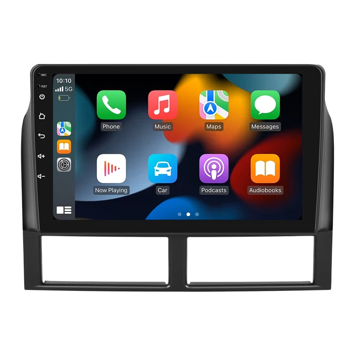 Crbrillar 9' Car Radio Android 12 Carplay Android Auto GPS RDS HIFI Support AHD Cam For Jeep Grand Cherokee 2004-2005