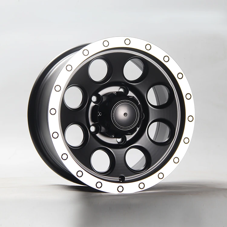 13 inch car rims ET10 PCD 4x100 machine face alloy wheel