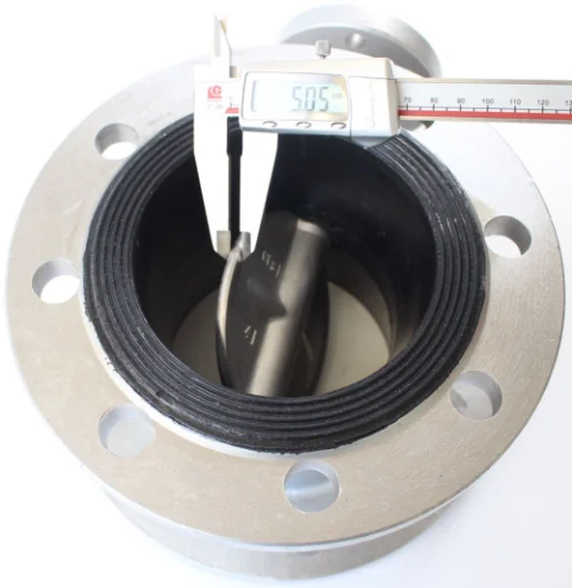 High Quality Industrial Water, Oil, Marine Water System Turbine Stainless Steel Soft Seal Double Flanged Butterfly Valve