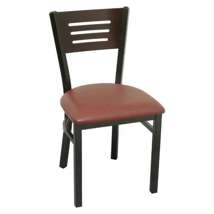 Глянцевые ножки из нержавеющей стали с рамкой сиденья, железный стул