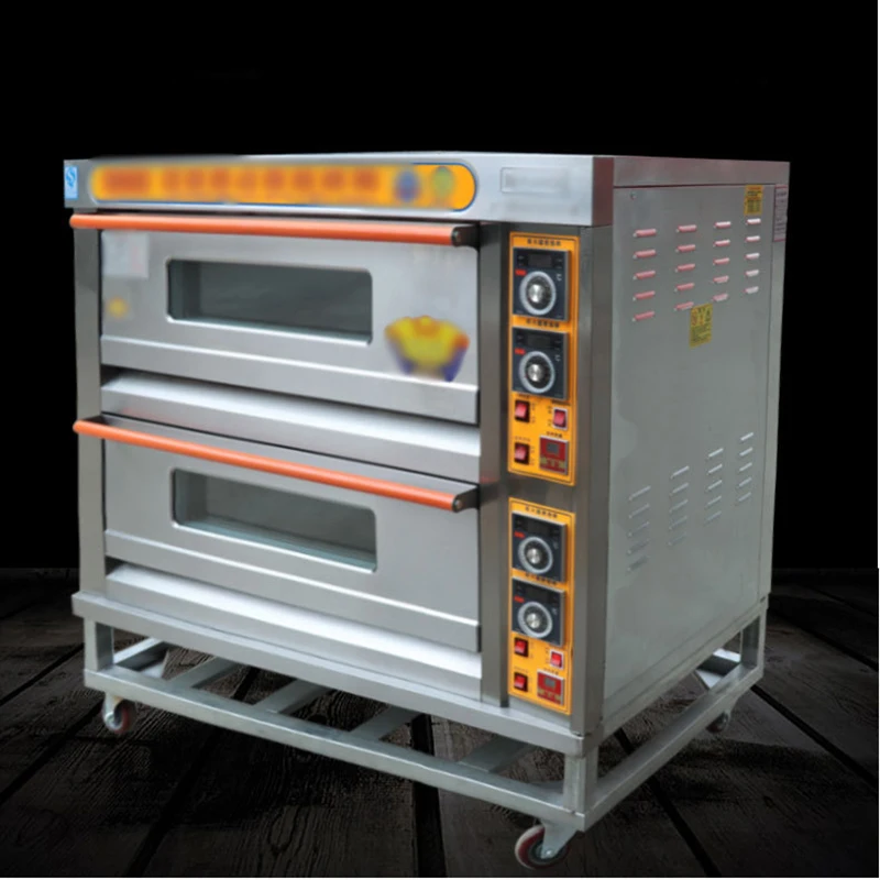 Коммерческая печь для выпечки французского хлеба, электрическая термостатическая Печь Для Выпечки Пиццы