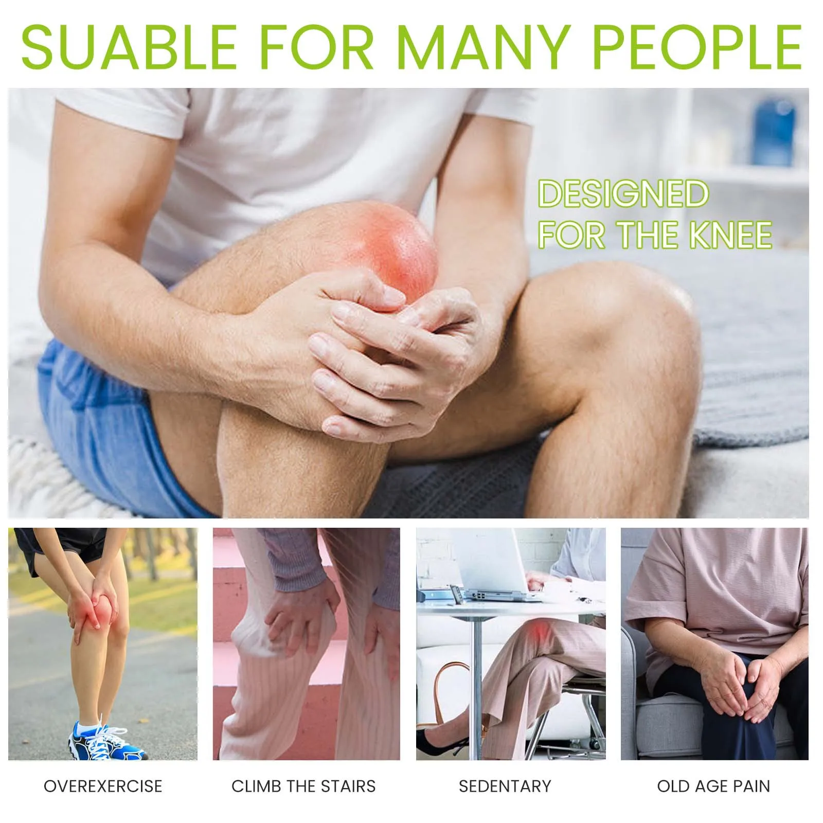 Herbal wormwood pain relief patch arthrolumbar cervical vertebra knee leg bones muscles pain relieve health care patch