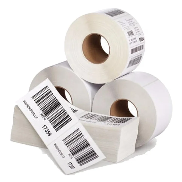 Self-adhesive label paper for laser printing and inkjet printing