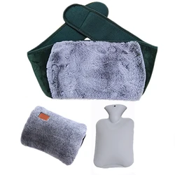 Hot sale hot water bottle belt Hot water bag with cover 1000ml PVC bag electric hot water bag cover