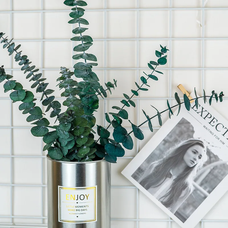 Hot Selling Eucalyptus Dry Leaves Collocation Dried Flowers Bouquet Home Shop Decoration