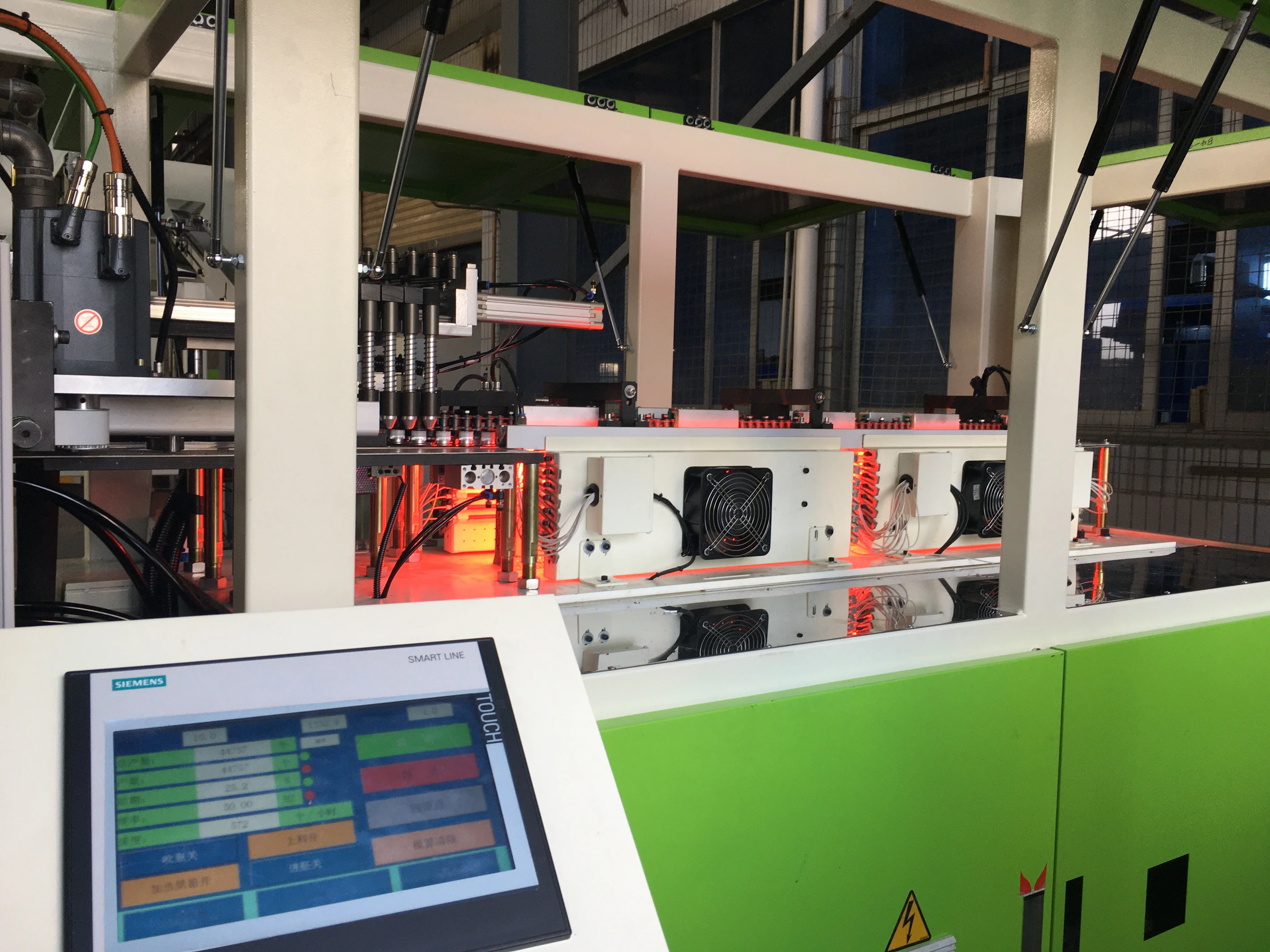 OGB-4SS Fast Speed Plastic Pet Bottle Making Machine For Lactic Acid Bacteria Drinks Bottles