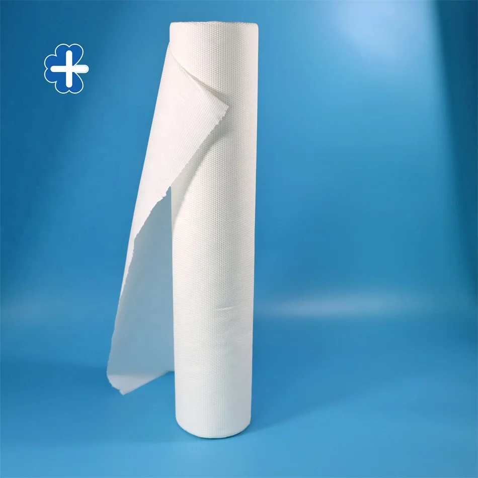 China Manufacturer Suning Disposable Medilca Couch Roll Examination Bed Paper Roll