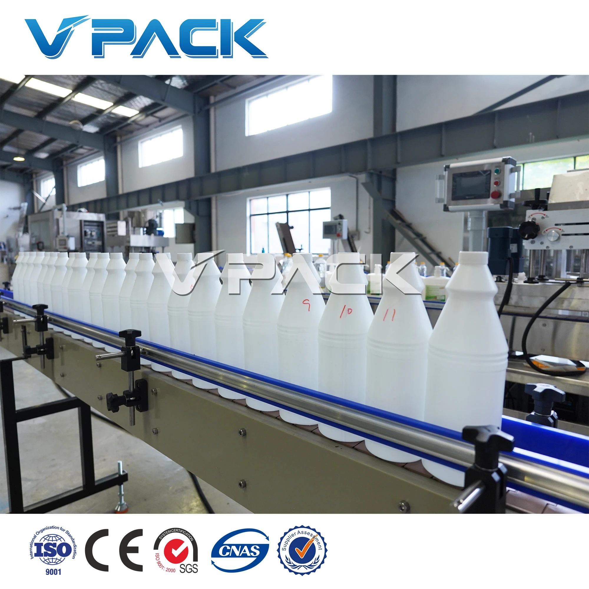 Full automatic 12 head linear type vinegar spirit/ sanitizer disinfection/ corrosive liquid bleach water filling machine