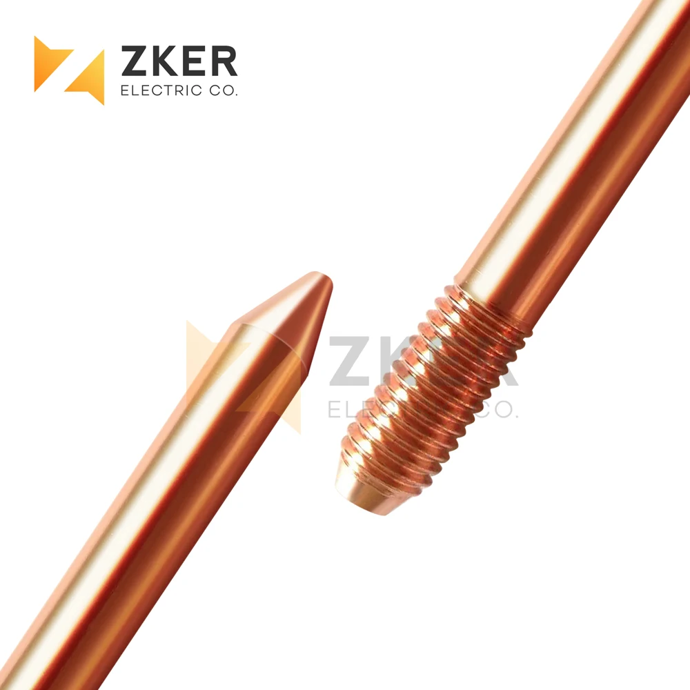 Electric Rod Copper Earthing Bar Copper Ground Rod Price
