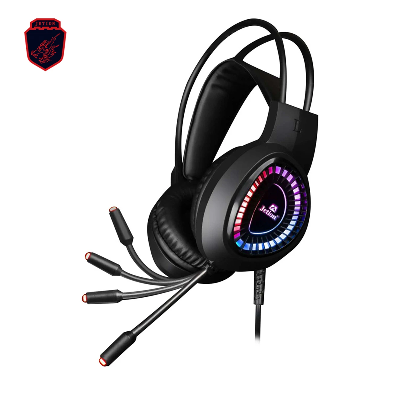 
RGB backlit Wired Gaming Headset high quality 7.1 Stereo Surround Sound Earphone Game Headphone with Mic for PC Laptop Gamer 