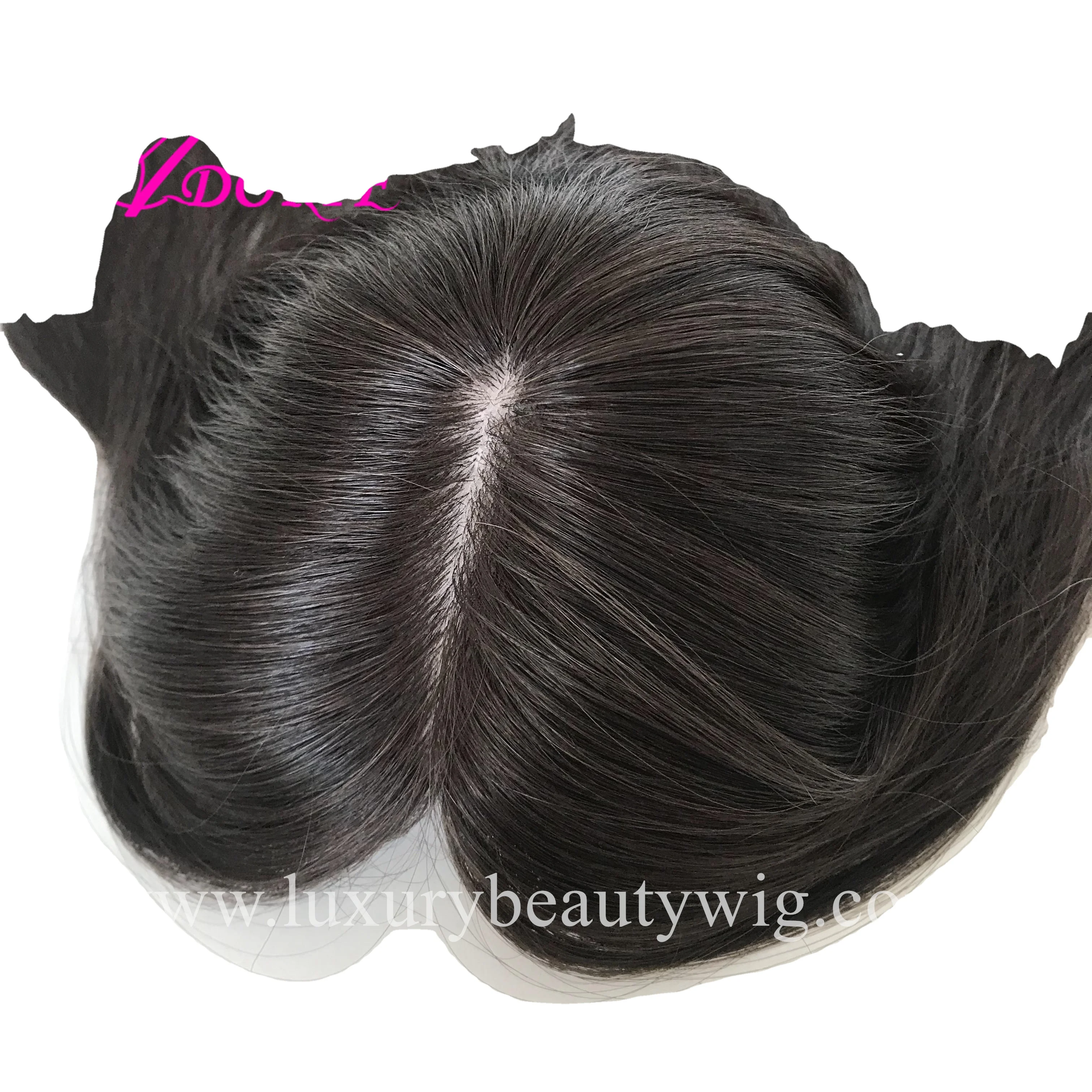 LX141 Fashionable Luxury Soft Silky European Blonde Human Double Drawn Virgin hair Jewish kosher wigs