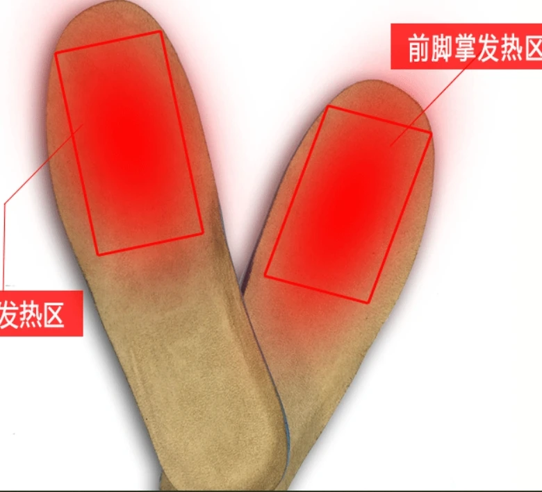 Thermal insole Polymer lithium battery winter warm removable charging hot insole for men and women can be heated insole