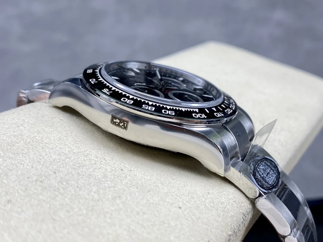 Luxury Waterproof Mechanical Watch 40mm 126500 CleanF 904 Steel 4131 Movement Chronograph Thickness 12.1mm Panda Watch