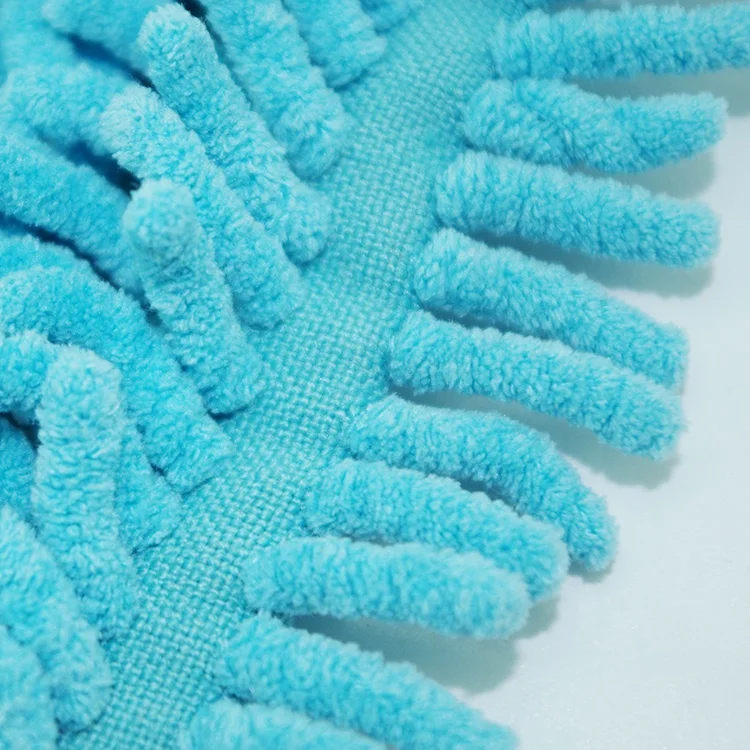 
Top Quality Super Water Absorbent Microfiber Chenille Car Wash Mitt 