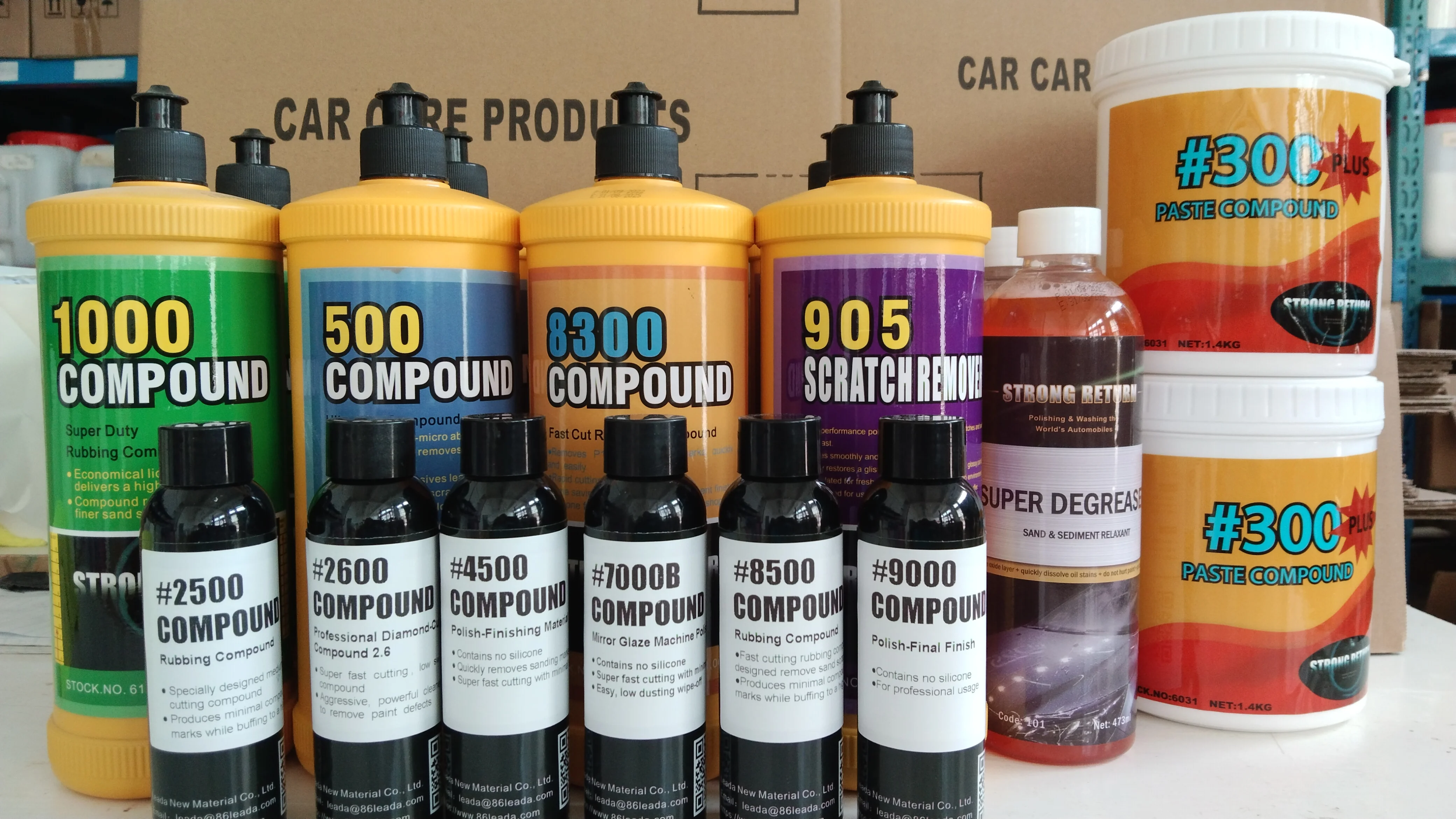 Составная Полировочная паста C300 для обычной резки автомобилей