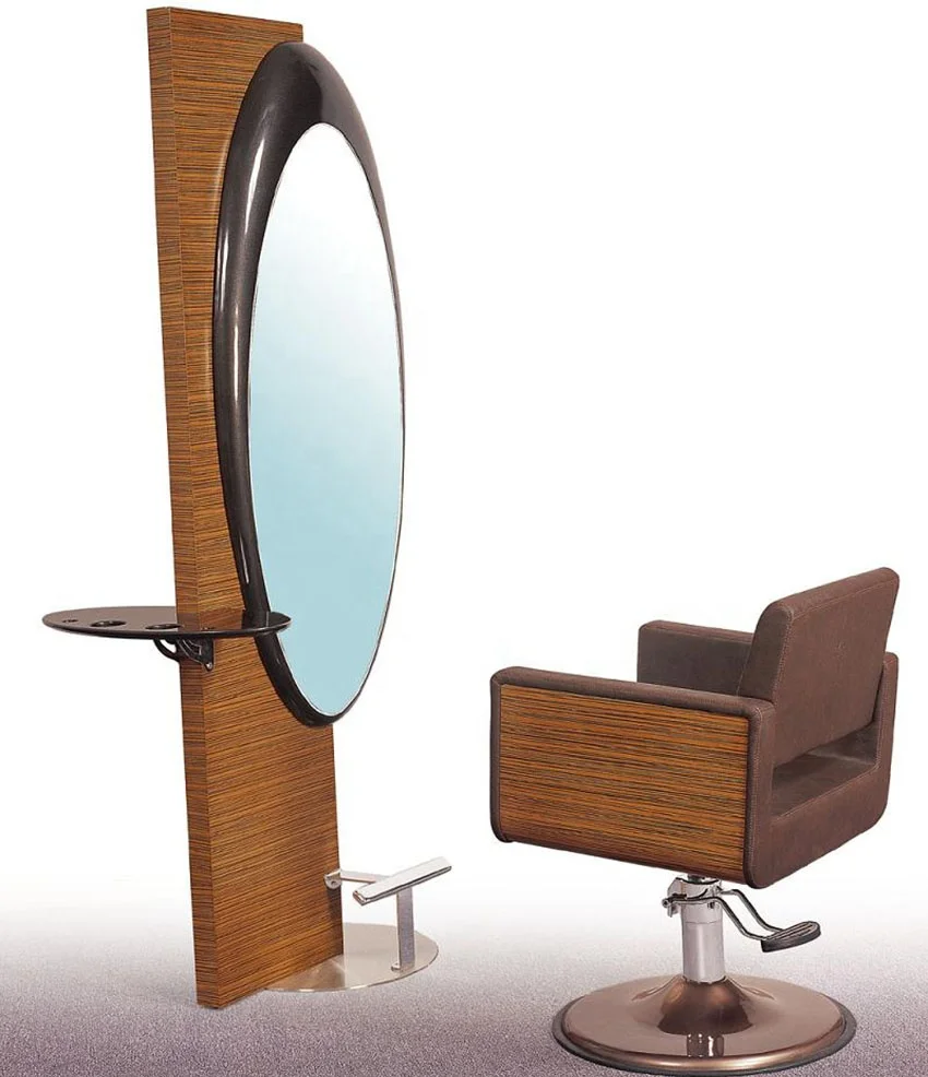 
Factory Outlet double side salon mirror station HY-MS008-0016 