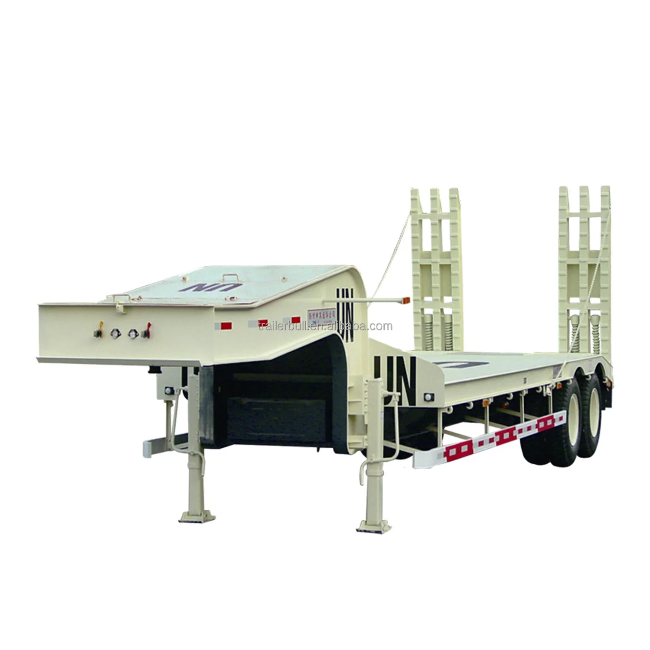 2 оси 13 м FGN Низкорамный грузовик полуприцеп wabco тормоз abs для доставки